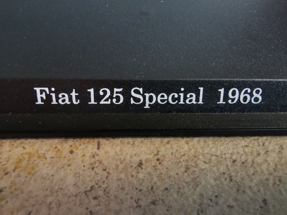 Podstawka Fiat 125 special dla modelu 1/43