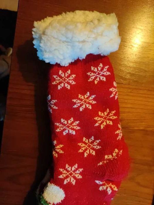 Meias Natal com pelo por dentro
