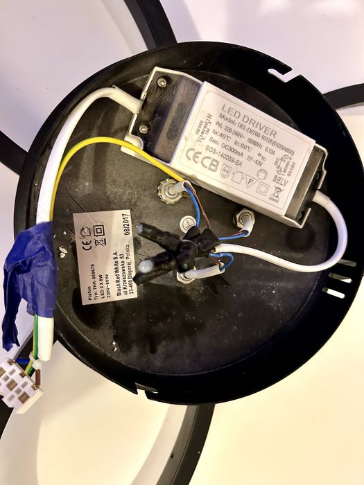 Wyjątkowy plafon LED SERVAL – nowoczesny design | chrom | LED