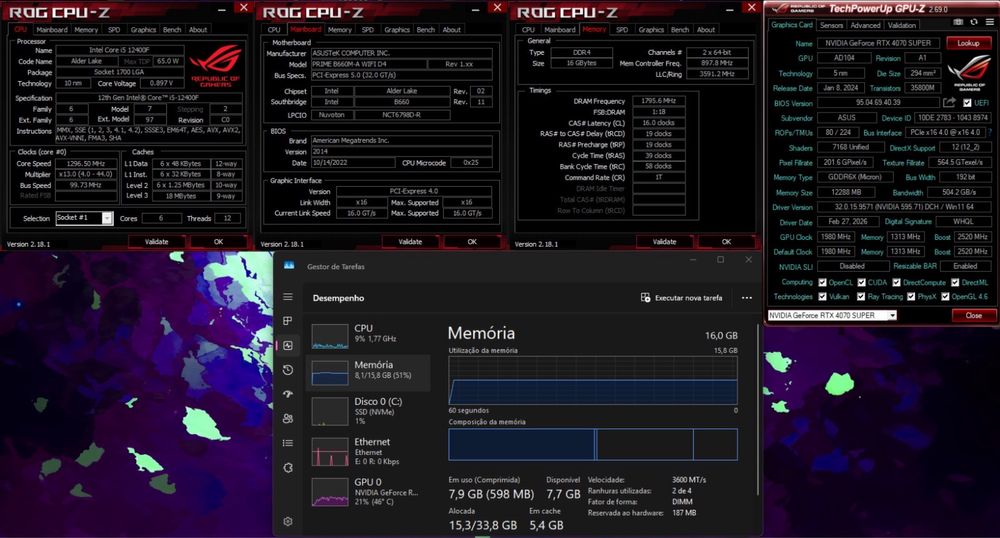 Conjunto Para PC Gamer 1440P High/Ultra