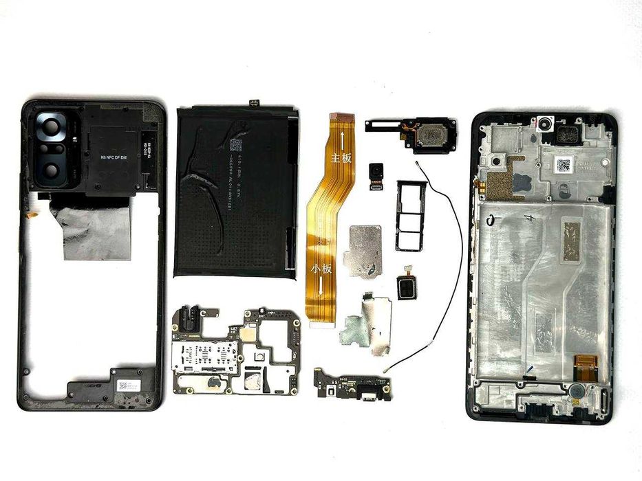 Разборка телефона Xiaomi Redmi Note 10 Pro (Gray), шрот, запчасти