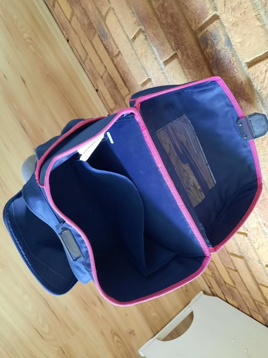 Tornister plecak Herlitz dla dziewczynki dziewczęcy różowo-niebieski