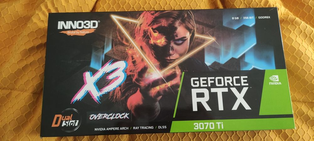 Placa Gráfica GeForce RTX 3070ti inno3d