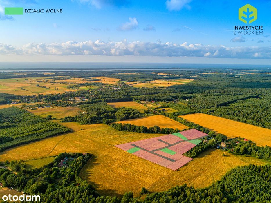 Twoja przestrzeń nad morzem – działki w malowniczym Szczenurzu