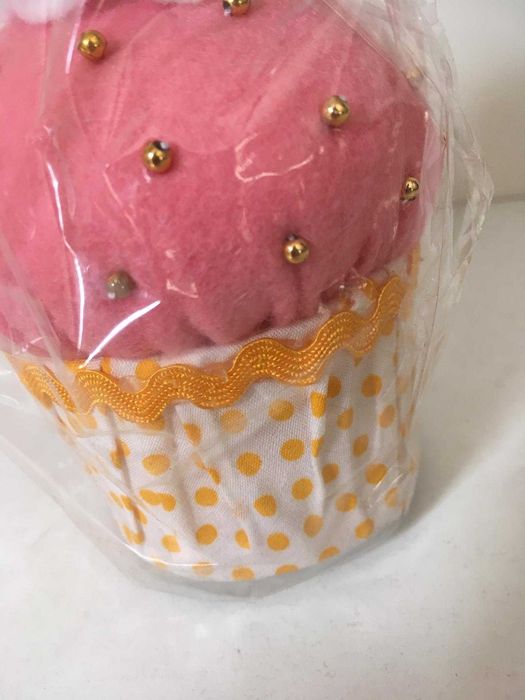 Almofada para Alfinetes (Cupcake)