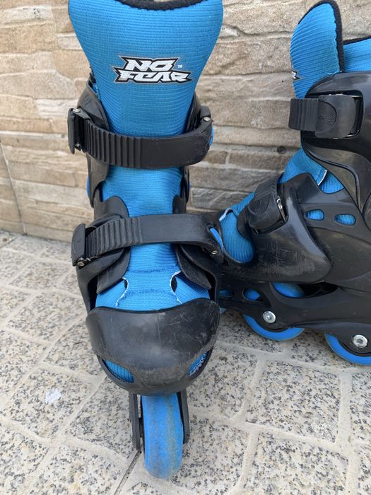 Patins em linha da marca No Fear