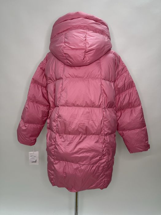 Женский удлиненный пуховик CLASNA усі розміри XS,S,M,L розпродаж