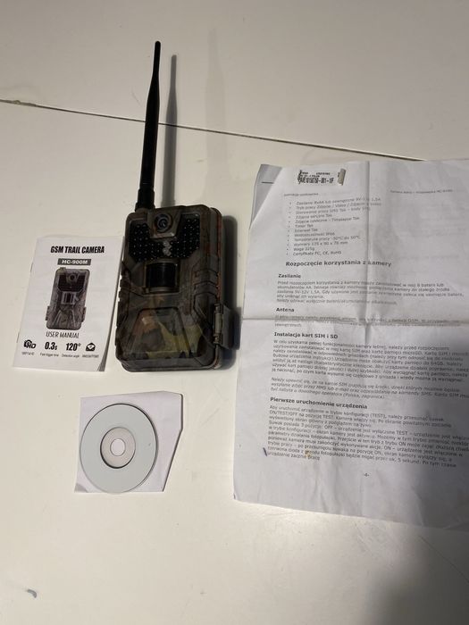Fotopułapka  na karte GSM