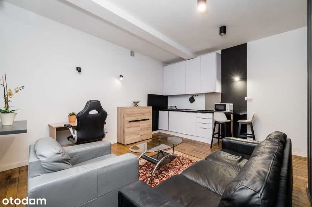 2 pokoje | 37m2 | Wysoki parter | Piwnica