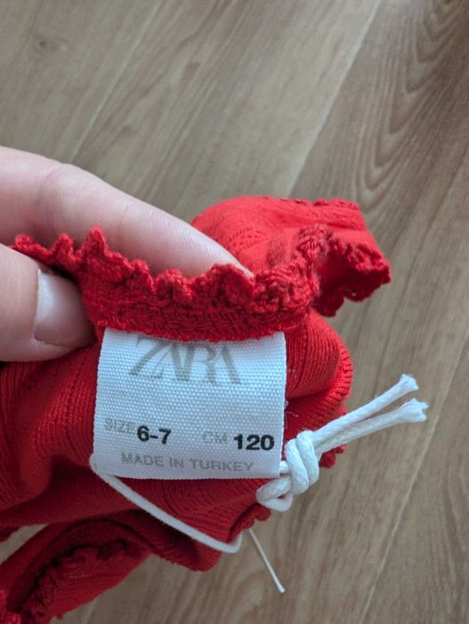 Майка топ Зара на дівчинку 120 см