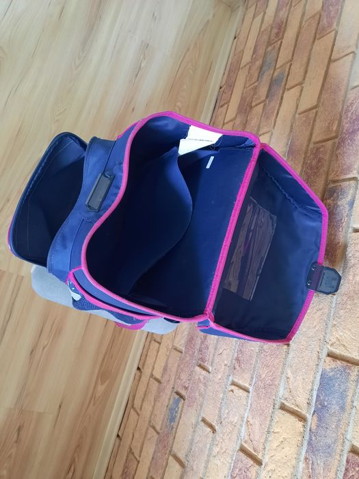 Tornister plecak Herlitz dla dziewczynki dziewczęcy różowo-niebieski