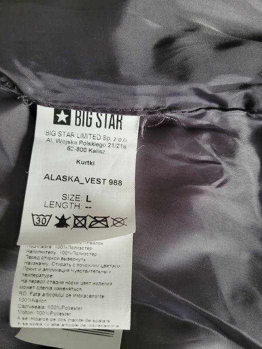 Bezrękawnik big star damski