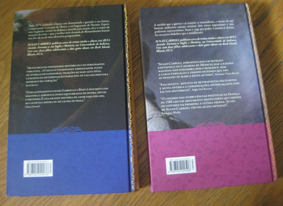 A Senhora dos Segredos de Susan Carroll - 6 Volumes