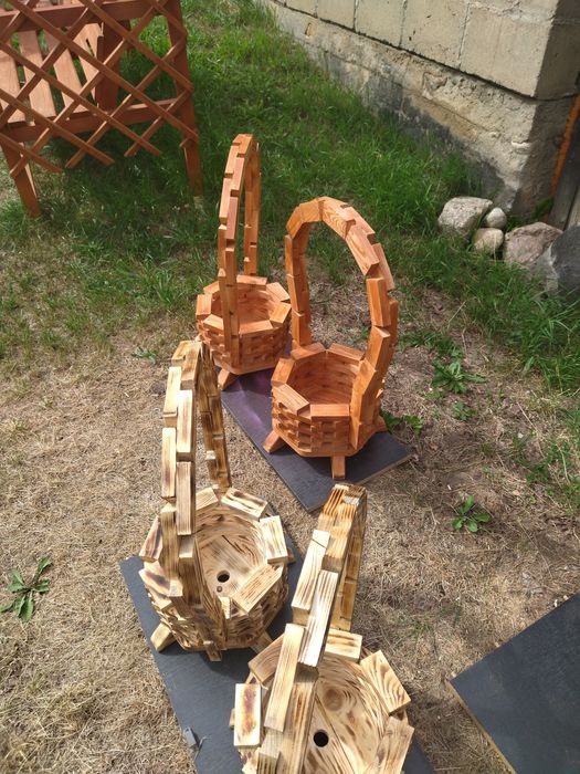 Sprzedam kosze wypalane I malowane