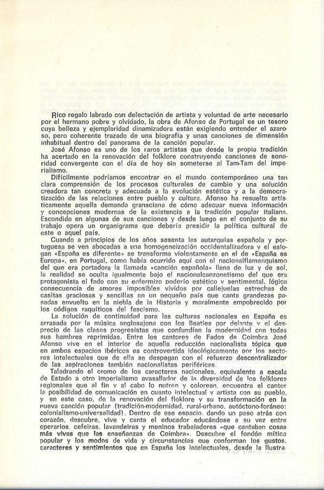 José Afonso	- - - - -	Sueltos de Poesia