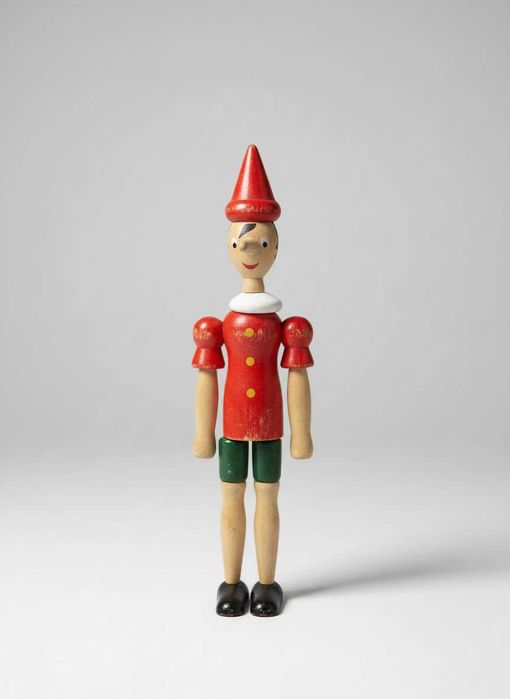 Антикварная Кукла Пиноккио из Италии