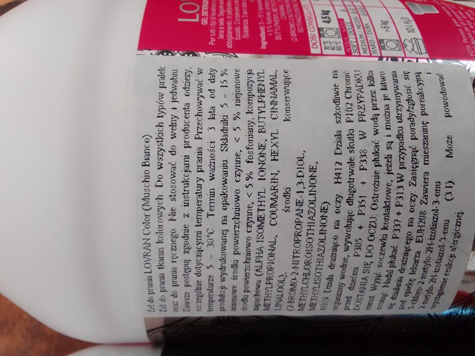 Lovran włoski żel do prania MIX 3 x 1L