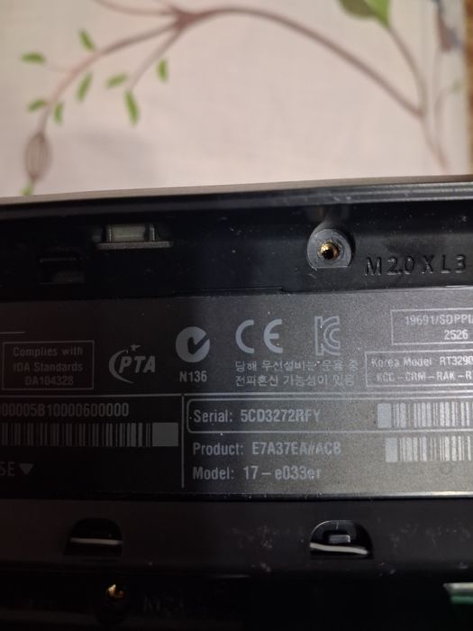 Hp pavilion 17 e033er целый или на разборку