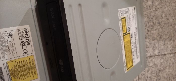 Cd-Rw Philips / Cd rom LG 52X