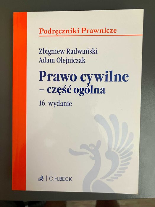 Prawo cywilne - część ogólna.