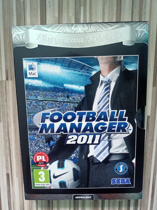 Platynowa kolekcja football manager 2011 pc Sega plus 2010i 2008