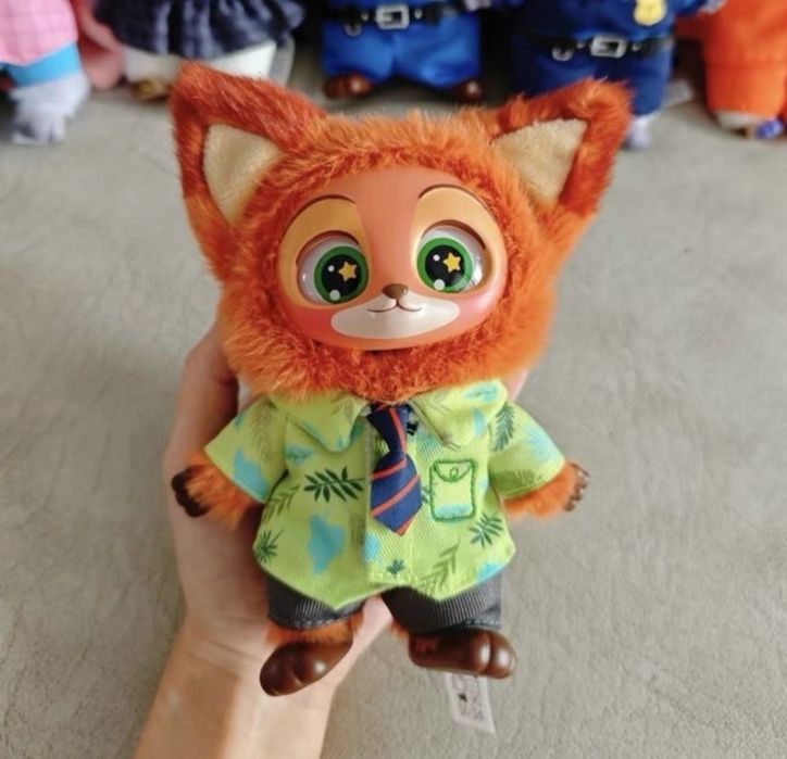 Зоотрополіс Zootopia в коробці, м'яка іграшка-брелок