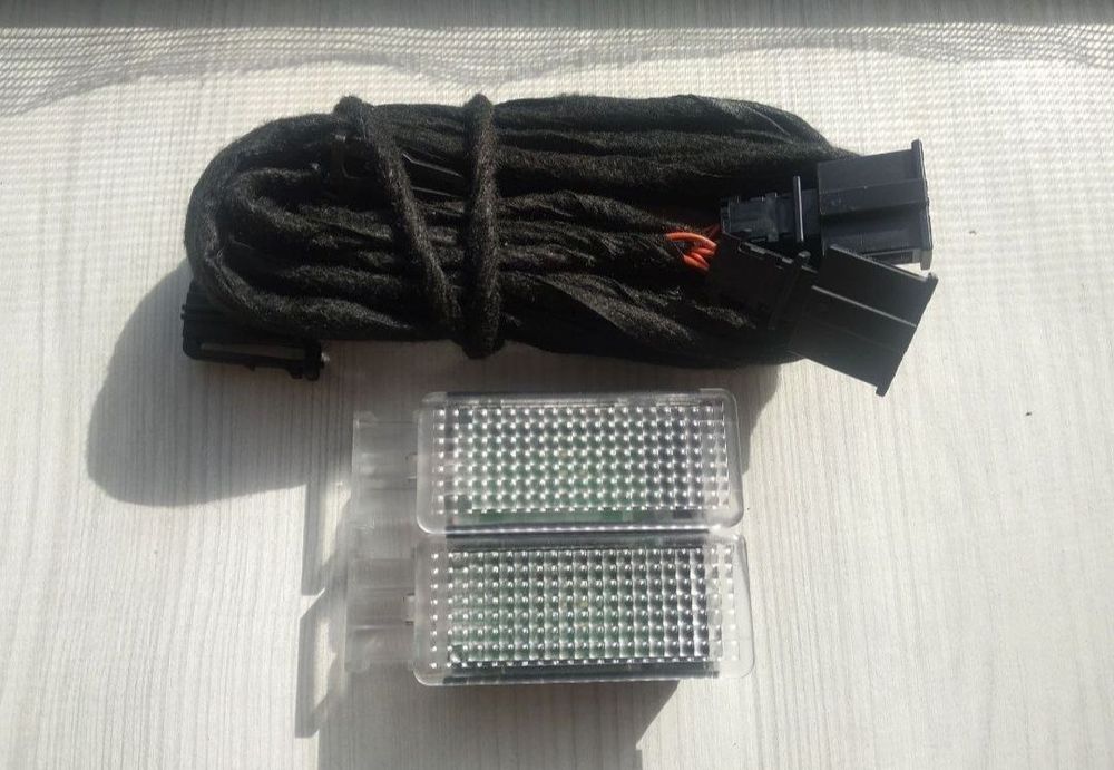 Подсветка ног LED задних пассажиров Volkswagen Skoda Seat Audi