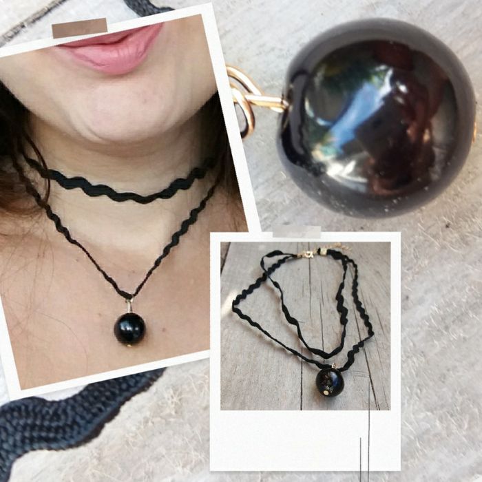 Чокер з намистиною прикраса намисто підвіска кольє аксесуари Нове

  Ч