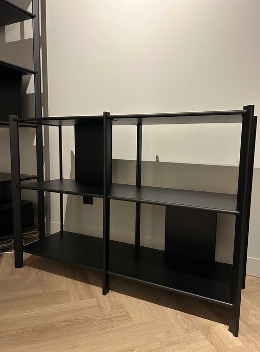 Regał IKEA JÄTTESTA 120x85 cm - czarny / stan bardzo dobry
