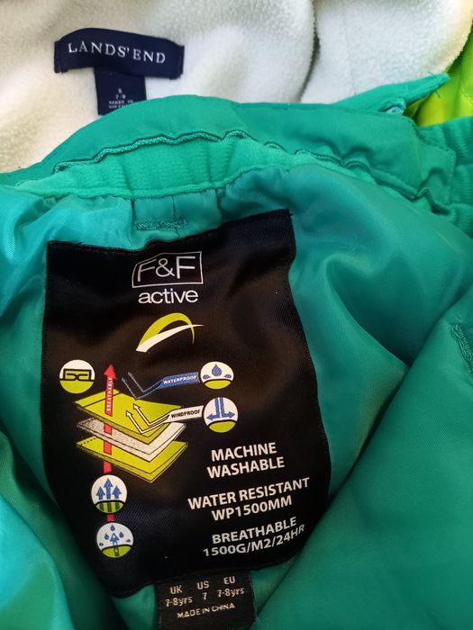 Zestaw zimowy dziewczęcy rozmiar 122cm/128cm