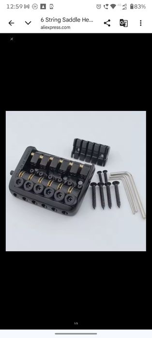 Гітарний бридж для безголової гітари