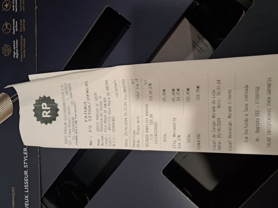 Secador Alisador e Modelador BABYLISS Air Wand