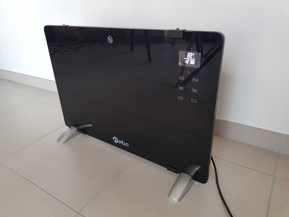 Aquecedor Convector: design moderno, temporizador,  protector térmico.