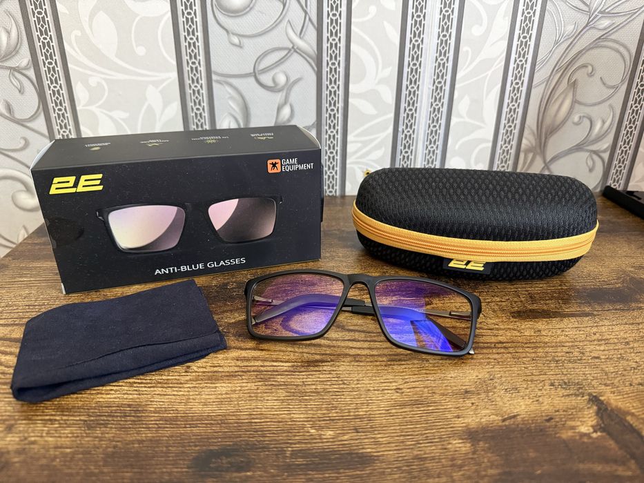 Компʼютерні окуляри 2E Gaming Anti-blue + Kit Black