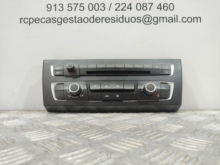 Display Sofagem Controlo Radio Climatronic BMW Serie 1 F20 F21