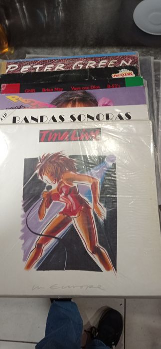 22 LP vinil e 12 single