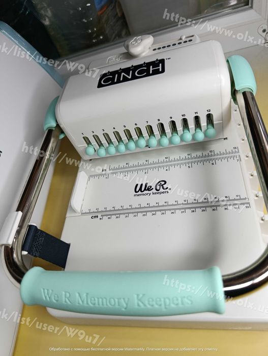 Біндер Сінч We R Memory Keepers Cinch Book, брошюровщик, дирокол