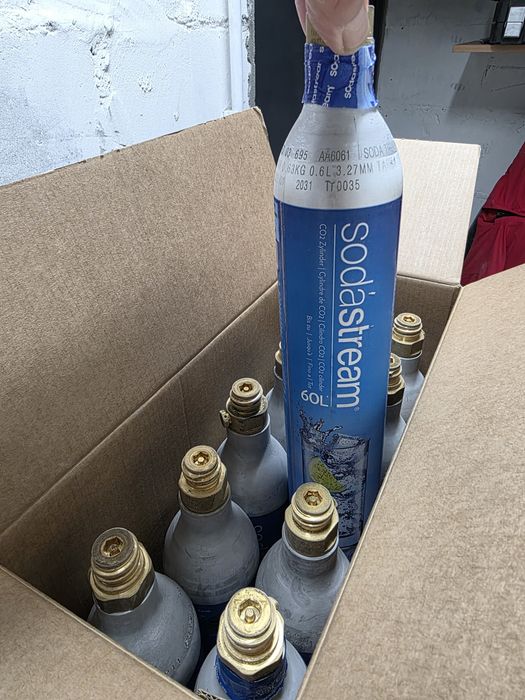 10 butli sodastream orginał