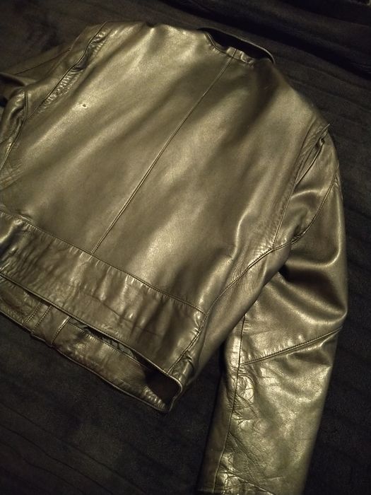 Black Biker Leather Jacket64586006627075121