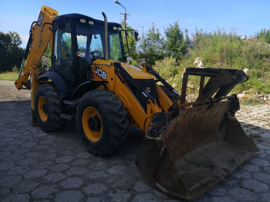 JCB 3 cx super  salon polska równe koła bez adblue Cat 4cx