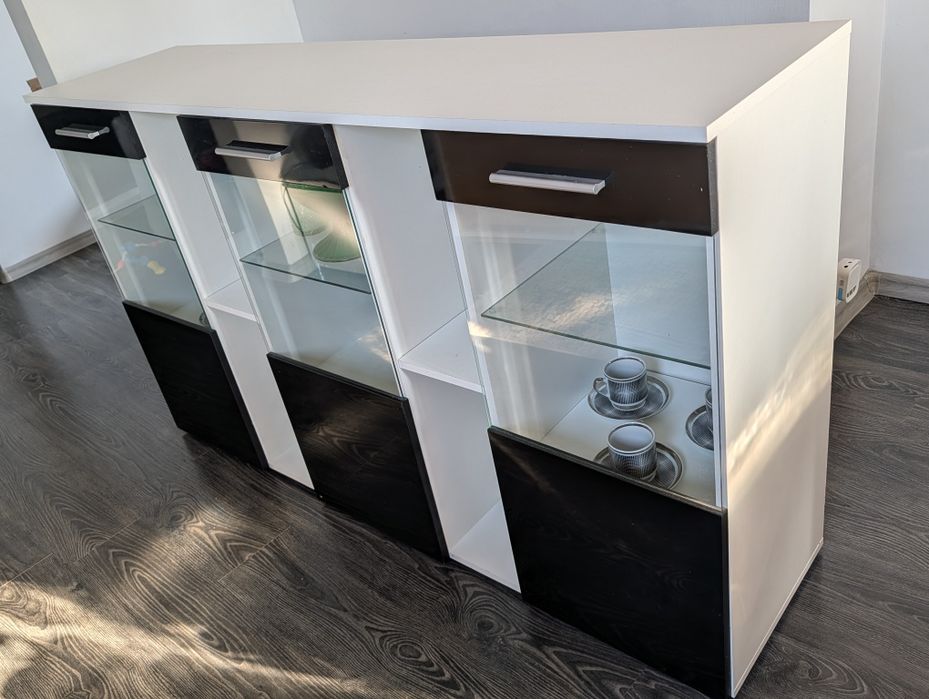 Komoda + Szafka RTV + Stół - komplet