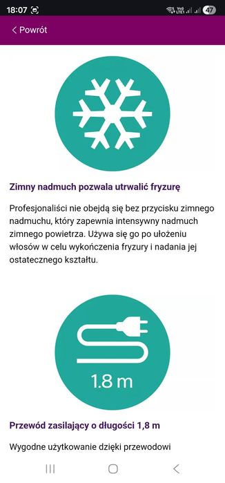 Philips ThermoProtect 2100w suszarka