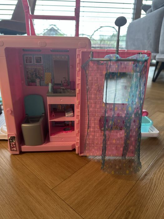 Kamper Barbie dla dziewczynki