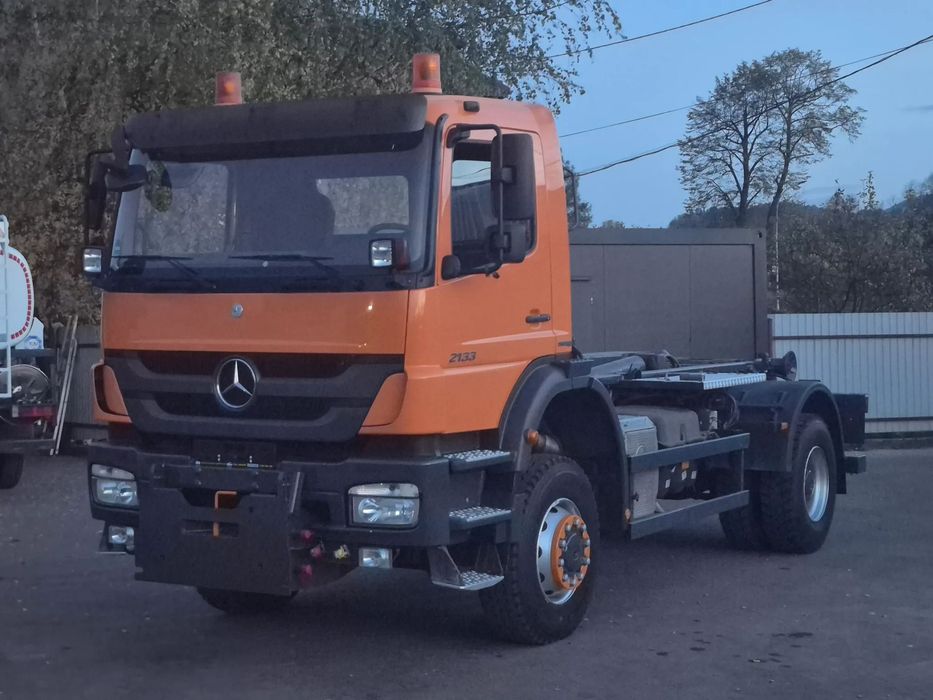 Mercedes-Benz MERCEDES AXOR 21330 4X4 !!!HAKOWIEC SOLARKO -PIASKARKA Z WŁASNYM NAPĘDEM  Mercedes AXOR 21330 4X4 !!!Hakowiec  Solarko-Piaskarka