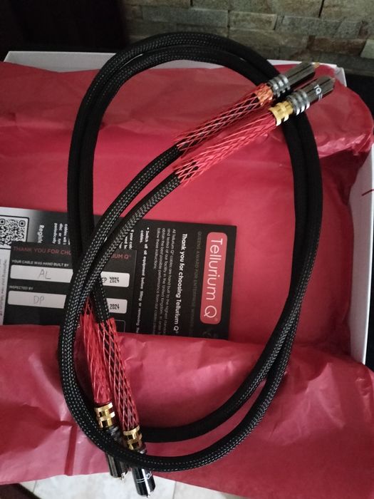 Міжблочний RCA кабель Tellurium Q black II