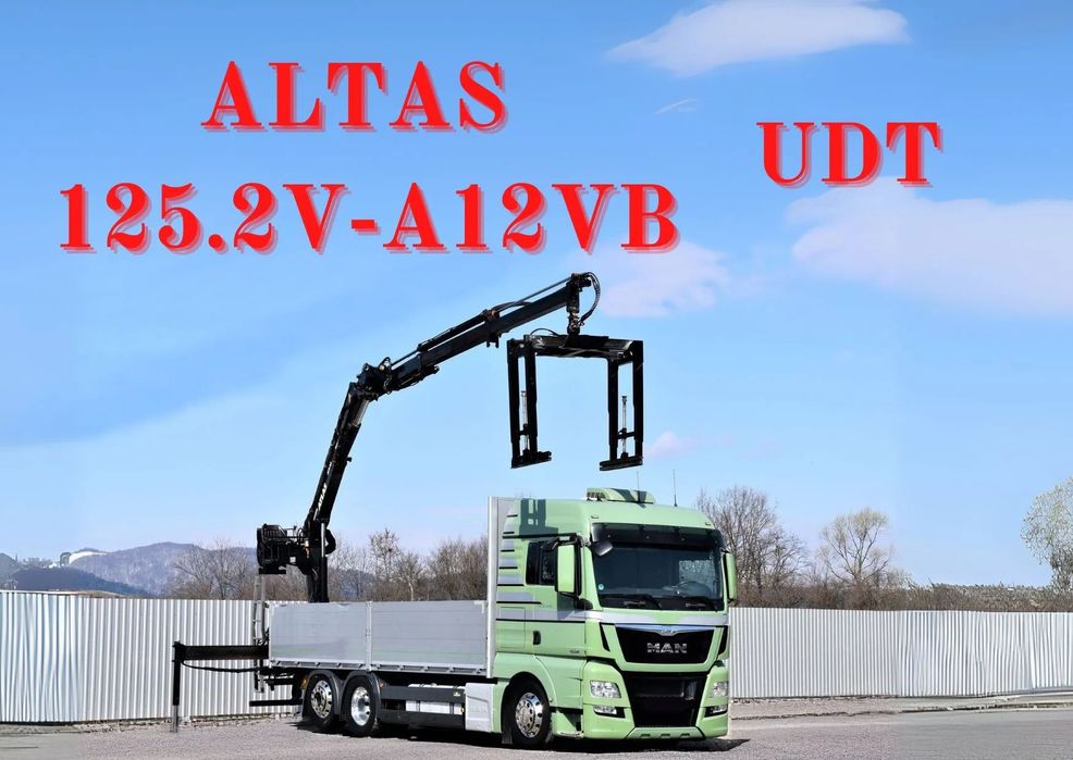MAN TGX 26.440 SKRZYNIA 6,60m *ATLAS 125.2V-A12B