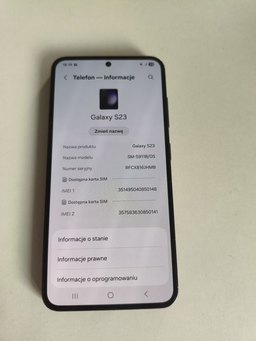 Sprzedam Samsung s23