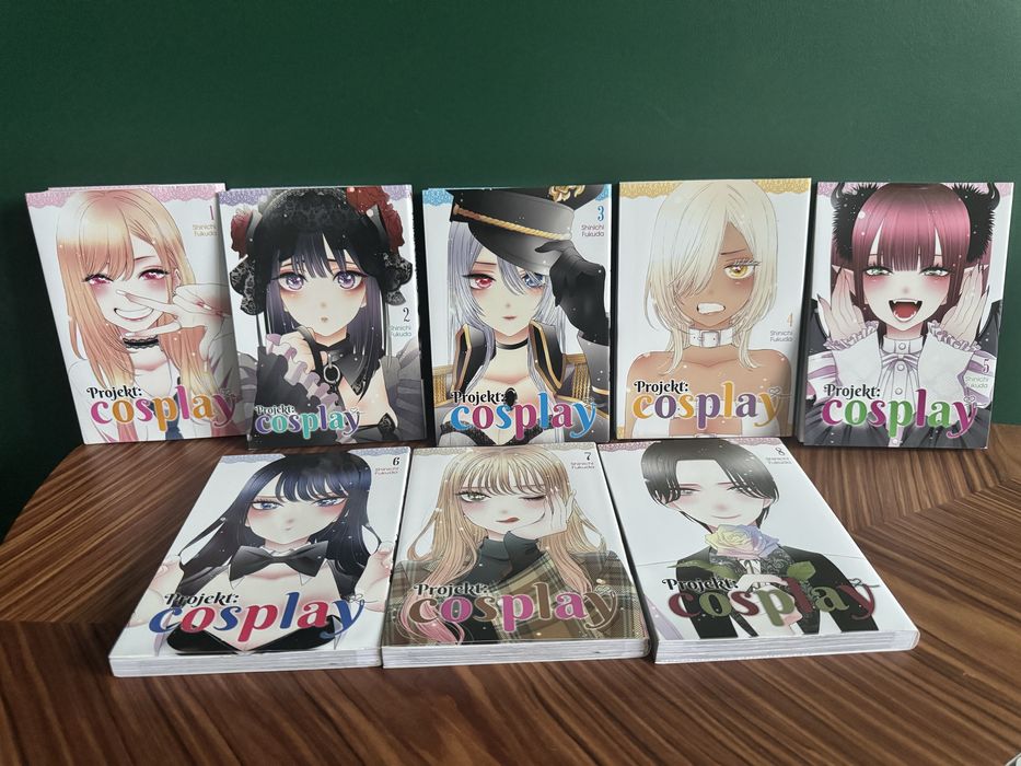 Projekt Cosplay manga, zestaw tomy 1-8