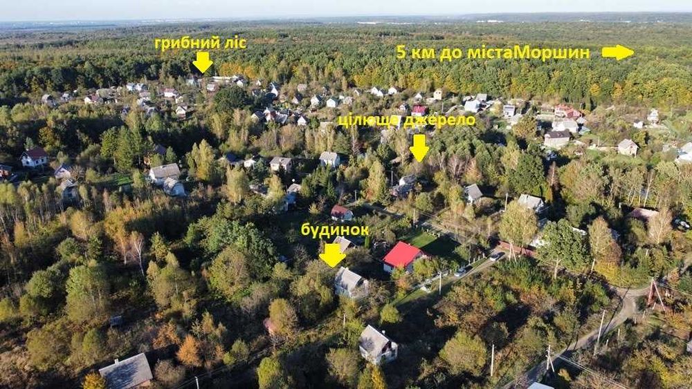 Продається житловий будинок\дача на околиці курортного м.Моршин...