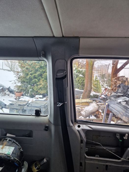 Vw t4 multivan tapicerka plastikowe osłony  pasów bezpieczeństwa